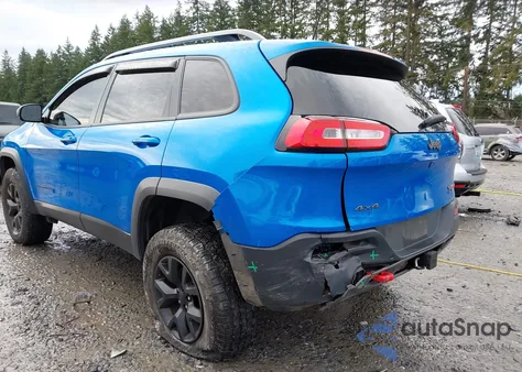 2018 Jeep Cherokee Trailhawk 4X4 из США, поврежденный, VIN 1C4PJMBX0JD569924